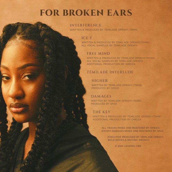 Tems For Broken Ears EP album
