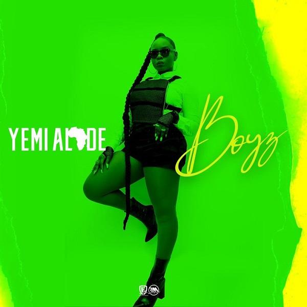 Yemi Alade Boyz artwork