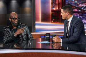 Trevor Noah And Black Coffee Link Up In New York City